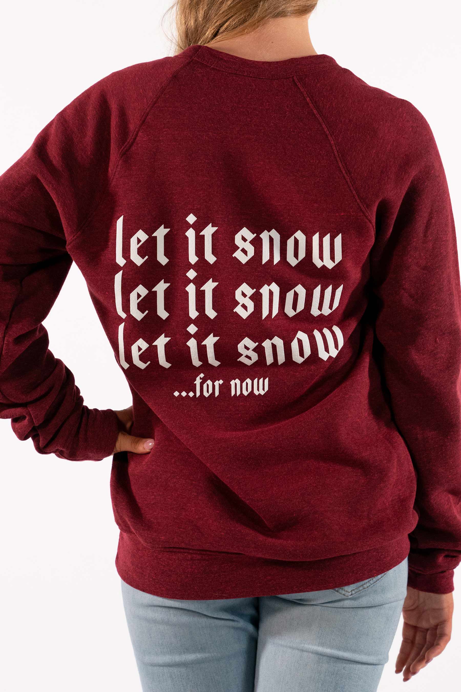 let it snow sweater design online